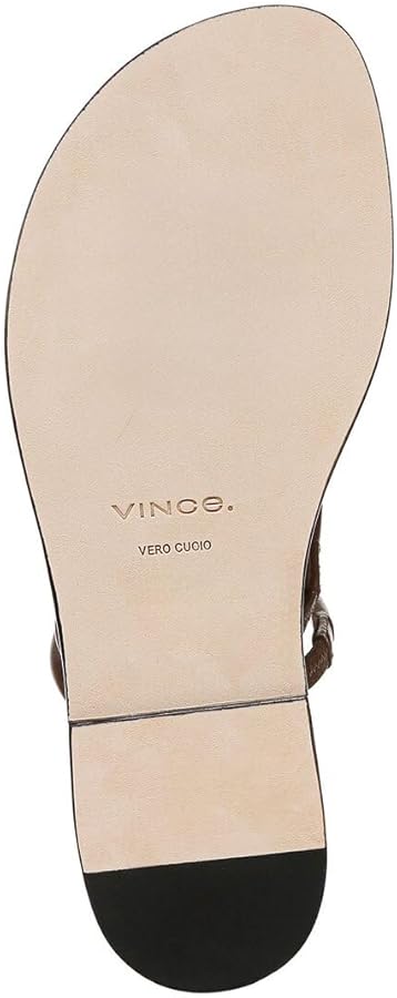 Amazon.com | Vince Elisa Leather Sandal, 6 | Slides